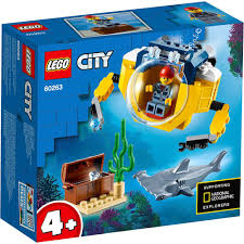 Related to lego coloring pages. Lego City 60263 Ocean Mini Submarine Yellow Kidinn