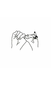 Share the best gifs now >>>. Pinky Promise Pinky Promise Cute Little Drawings How To Draw Hands