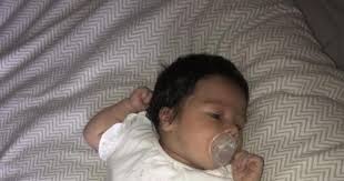 Meet Burnley baby Tia with her marvellous mop of hair