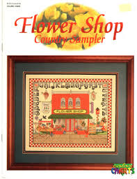 Color Charts Flower Shop Country Sampler Cross Stitch Stash
