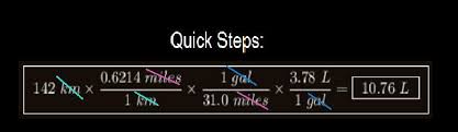 in europe gasoline efficiency is measured in km l if your