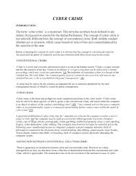 • 70 % of commercial crime cases now can be categorised as cybercrime cases. Cyber Crime