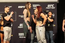 Quarterly generated historical rankings rating bar represents the fighter's standing relative to the top of the division at the time. Ufc Norfolk Megan Anderson Knocks Out Norma Dumont