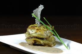 Mi dispiace non essere in condizioni di darvi le dosi perchè le ho sempre fatte. Tra Pignatte E Sgommarelli Le Mie Ricette Tortino Di Baccala Funghi Porcini E Patate Con Bagna Cauda Delicata