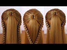 Coiffure Avec Tresse 3 Versions Pour L Ecole College Facile A Faire Coiffure Pour Fille Youtube Geflochtene Frisuren Frisuren Flechtfrisuren