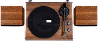 Crosley C62 Belt Drive Bluetooth Turntable System With Included Speakers Walnut Amazon Co Uk Electronics Photo