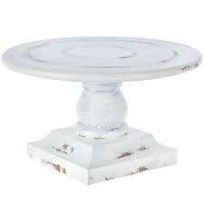 With these delicious beaded cake stand, revel in savory fantasies. Whitewash Wood Cake Stand Hobby Lobby 1241298