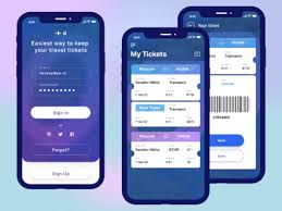 Ticket Keeper App Mockup Mobile App Design Web App Design App Design
