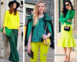 Ralph lauren ruffled georgette shift dress £189. Lemon Color In Clothes Combination Photo Confetissimo Women S Blog