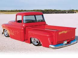 Image result for Flame Red 1955 GMC