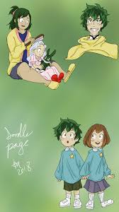 Sometimes my brain farts just smell especially fragrant. —  radioactivepeasant: A page of bnha doodles,...