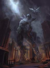 Fanart Titan And The Bird Parahumans Fan Art Dark Fantasy Ishtar