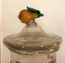 For weddings, decorations and storage. A Set Of Five Venetian Glass Apothecary Jars Circa 1850 Ref 82634