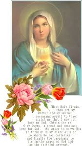 Birthday Card For Mother Mary St Alphonsus And The Blessed Virgin Mary Blessed Virgin Mary Blessed Mother Mary Virgin Mary
