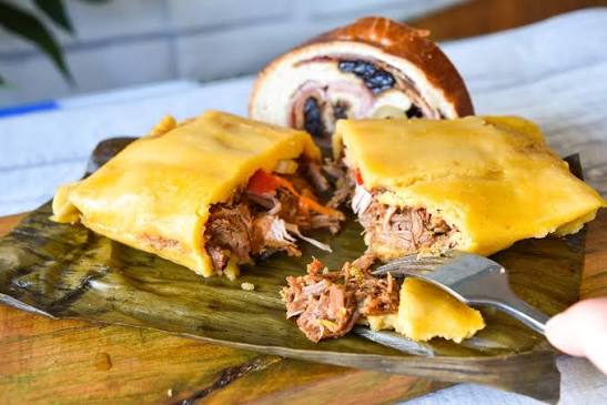 Venezuelan traditional Christmas hallacas — Liqui Liqui London Restaurant