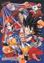 giru (dragon ball), pan (dragon ball), son goku, trunks (dragon ball),  dragon ball, dragon ball gt, highres, non