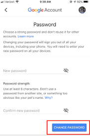 Log into your google account with the new password. How To Change Your Gmail Password On Desktop And Iphone App