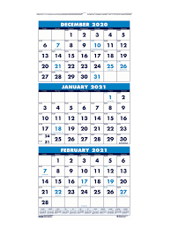 Rifle paper calendars are always a joy to look at, but they're extra special because the illustrations can be easily repurposed and popped into frames once the year is over. Blue Sky 2021 17 X 8 Vertical Wall Calendar Blue 364621 Walmart Com Walmart Com