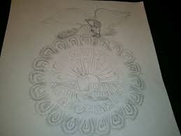 Drawing The Ffa Emblem Compass Tattoo Ffa Emblem Drawings