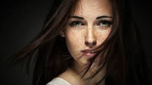 This is a dewy summer makeup look for girls with green eyes, black hair and oblong face shape. Wallpaper Face Women Long Hair Brunette Green Eyes Black Hair Freckles Fashion Nose Person Skin Head Girl Beauty Eye Woman Hand Darkness Portrait Photography Photo Shoot Brown Hair Art Model Human