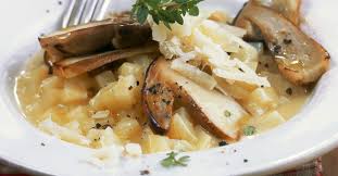 Kartoffelrisotto Mit Steinpilzen Rezept Steinpilze Rezepte Risotto