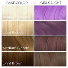 Purple shades bring personality to your hairstyle. Girls Night Pastel Purple Arctic Fox Dye For A Cause