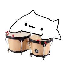 Bongo Cat Carry All Pouch By Twin Tee Small 6 X 5 Cats Bongo Cat Memes