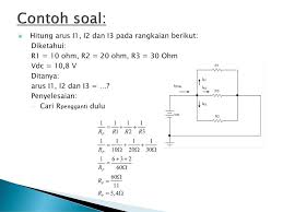 Contoh Soal Hukum Ohm Soal Soal