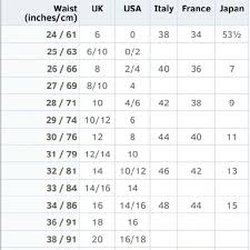 Pull And Bear Jeans Size Chart Www Bedowntowndaytona Com