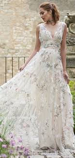 V Neck Flower Cheap Wedding Dresses Online Cheap Unique Bridal Dresses Wd602 In 2020 Online Wedding Dress Flowery Wedding Dress Cheap Wedding Dress