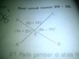 Besar nilai a pada gambar di atas adalah. 1 Besar Sudut Bec Adalah 2 Pada Gambar Diatas Nilai Y Adalah 4 Besar Sudut Aeb Adalah Brainly Co Id
