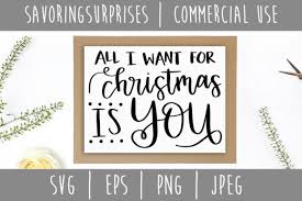 Download All I Want For Christmas Is You Svg Graphic By Savoringsurprises Creative Fabrica PSD Mockup Templates