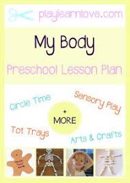 My Body Lesson Plan Preschool Lessons All About Me Preschool Preschool Activities