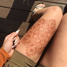 Intricate Mehndi Mandala Nails Mandala Nails Henna Tattoo Tattoos