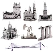 Hi friends, in this video i show you how to solve steel puzzle or metal mind puzzles | metal puzzles for adults by ih puzzlesplease like this video, share. 3d Metal Puzzle Building Model Sets Diy Laser Cut Puzzles Jigsaw