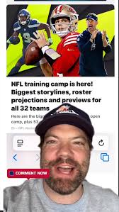 NFL training camp is here!! Who are you most excited to watch this year?  Who do you think will win it all? Let us know in the comments! #nfl  #nfltrainingcamp #trainingcamp #nflseason #footballfans ...