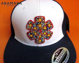 Mexican Folk Art Flat Bill Hat Beaded Hat Mexican Hat Etsy Mexican Folk Art Beaded Hat Flat Bill Hats