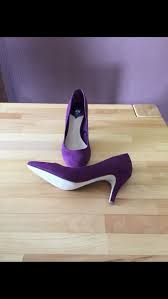 H M Pumps Schuhe Lila Gr 37 Neu Kleiderkorb De