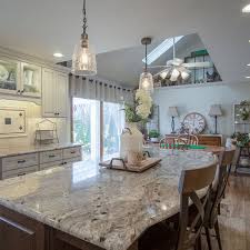 Removing wall cabinets and replacing them with open shelves can be a great way to update a kitchen. Ivyland Pa Open Floor Remodel Touchstone Kitchens Baths