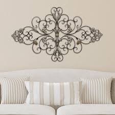 Stratton Home Decor Ornate Scroll Metal Wall Decor Kohls Iron Wall Decor Metal Wall Decor Bedroom Wallpaper Elegant