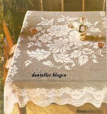 Buyuk Gullu Dantel Masa Ortusu Modeli 2014 Ornekleri Modelleri Resimli Anlatim Ortu Modelleri Derya Baykal Crochet Decor Sale