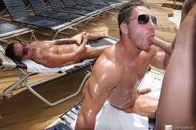 He heard so many good things about it but what he mostly wanted to experience was the hot and heavy bathhouse fucking. Marc Dylan Bryce Star Get Gang Banged At Bath House Bait