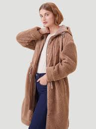 Long teddy borg coat 2025