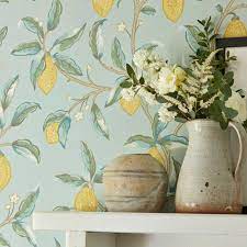 Lemon Tree By Morris Wedgewood Wallpaper Wallpaper Direct In 2021 Morris Wallpapers Tree Wallpaper William Morris Wallpaper