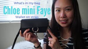 Chloe Faye Small and Chloe Faye (Mini) Wallet