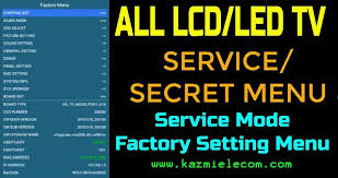 All Lcd Led Service Menu Code Kazmi Elecom Led Tv Sony Led Tv Sony Led
