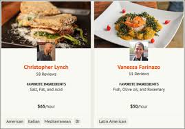 kitchensurfing: hire a chef for your dinner