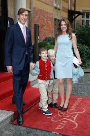Prince Louis Prince Gabriel Prince Noah And Princess Tessy Of Luxembourg Attend The Civil Wedding Of Prince Felix Of Luxembourg And Claire Lademacher On 17 S