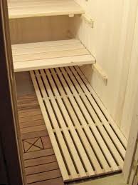 Duckboard Basswood Sauna Flooring Made To Any Custom Size Outdoor Sauna Sauna Sauna Design