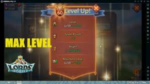 Lords Mobile Game Level 60 Max